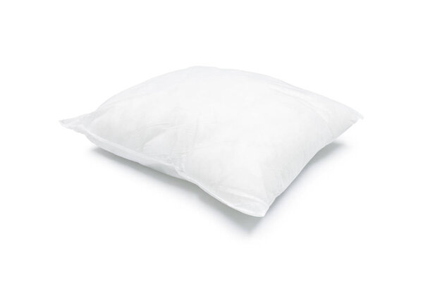 Pillow on isolated background with clipping path for your design.