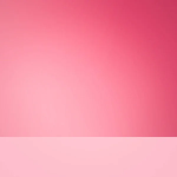 Pink Background Blank Shelf Display Product — Stock Photo, Image