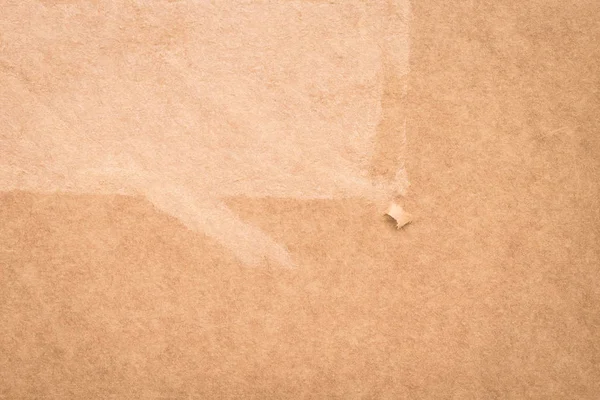 茶色の段ボールテクスチャの背景 空白のカートン材料の壁紙 — ストック写真