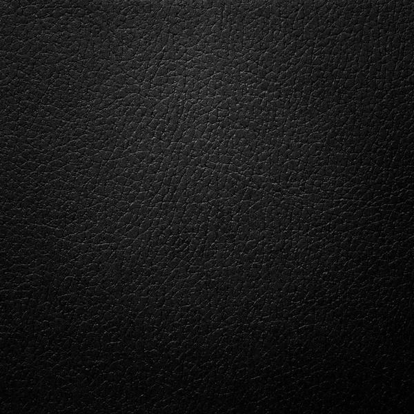 ブラックレザーのテクスチャー 暗いマテリアルの背景 抽象スタイル — ストック写真