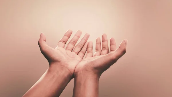 Praying Hands Faith Religion Belief God Calm Background Power Hope — Stock Photo, Image