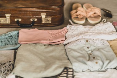 Seyahat bavul prepareing kavramı