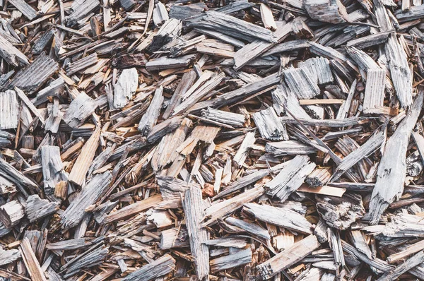 Texture background of fine wood chips — Stock Photo, Image