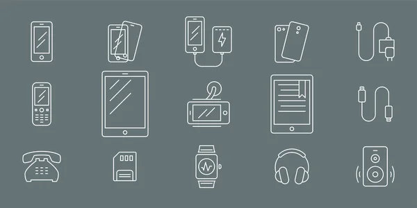 Akıllı telefon ve aksesuarlar Simgeler 01