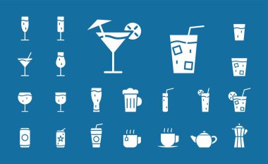 İçecek Cam Simgeler 03