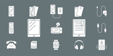 Akıllı telefon ve aksesuarları Simgeler 02