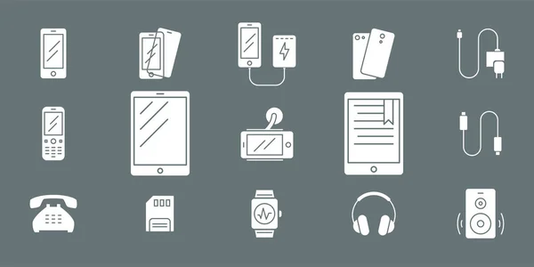 Akıllı telefon ve aksesuarları Simgeler 02