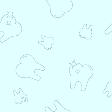 Paketleme kağıdı - Vektör grafik tasarımı için sembollerin kusursuz deseni