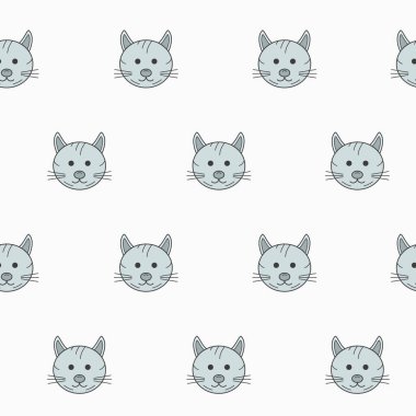 Paketleme kağıdı - Vektör grafik tasarımı için sembollerin kusursuz deseni