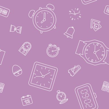 Saat - Saat, kronometre, kronometre, zamanlayıcı, kol saati, grafik tasarım takvimi için vektör arkaplan