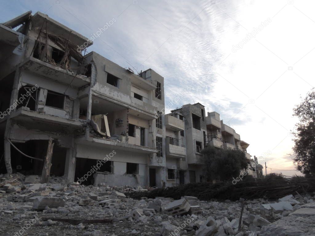 Homs city in Syria