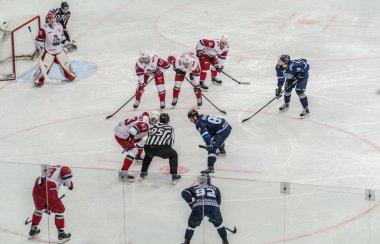 Buz hokeyi oyunu, oyuncular, hakem