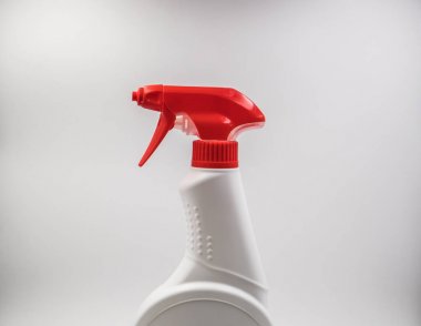 dispenser ile temizleme spreyi plastik bootle, üst kısmı