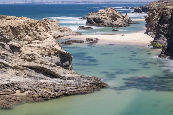 Rota Dos Pescadores Costa Vicentina Situada Sudoeste Portugal Caracteriza Pelas — Fotografia de Stock