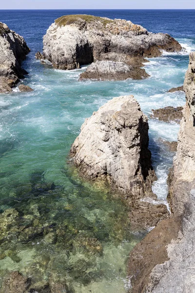 Situado Suroeste Portugal Ruta Del Pescador Caracteriza Por Sus Formaciones —  Fotos de Stock