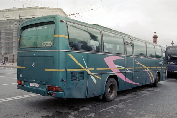 San Petersburgo Rusia Julio 2019 Mercedes Benz O303 Autocar Calle — Foto de Stock