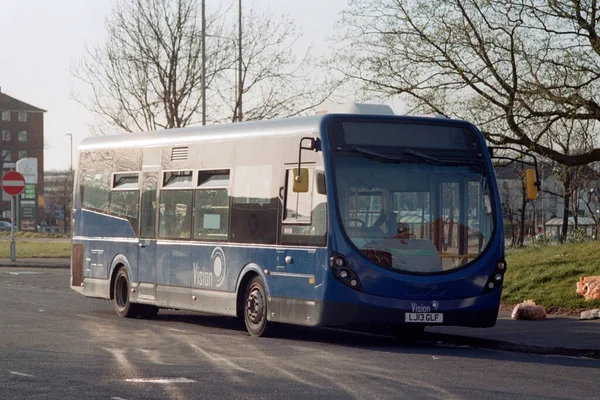 Der Bus Bolton Großbritannien — Stockfoto