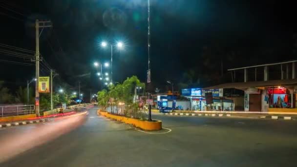 Timelapse upptagen trafik Hyperlapse 4K — Stockvideo