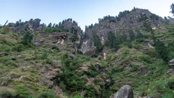 Jogini Falls Bagang India timelapse 4k — стокове відео