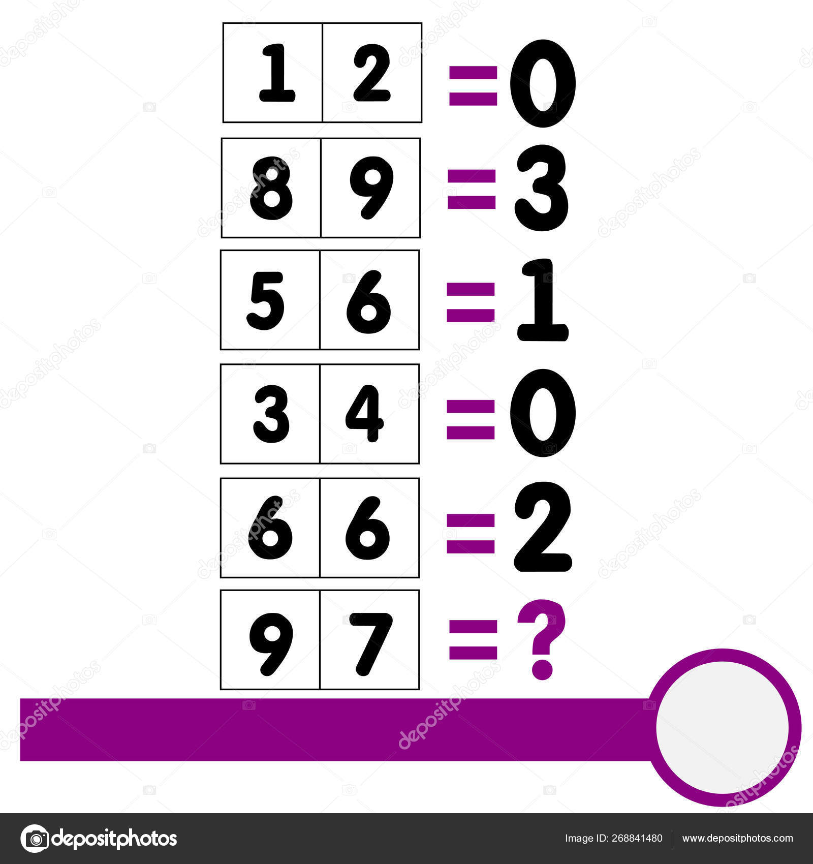 Counting Games Kids Adults Educational Math Game Result Crossword