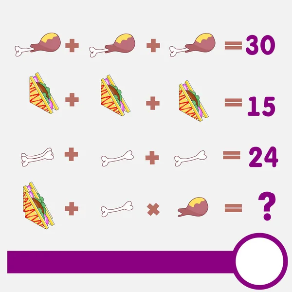 Çocuklar Yetişkinler Için Oyunlar Sayma Eğitici Matematik Oyunu Sonuç Sosyal — Stok fotoğraf