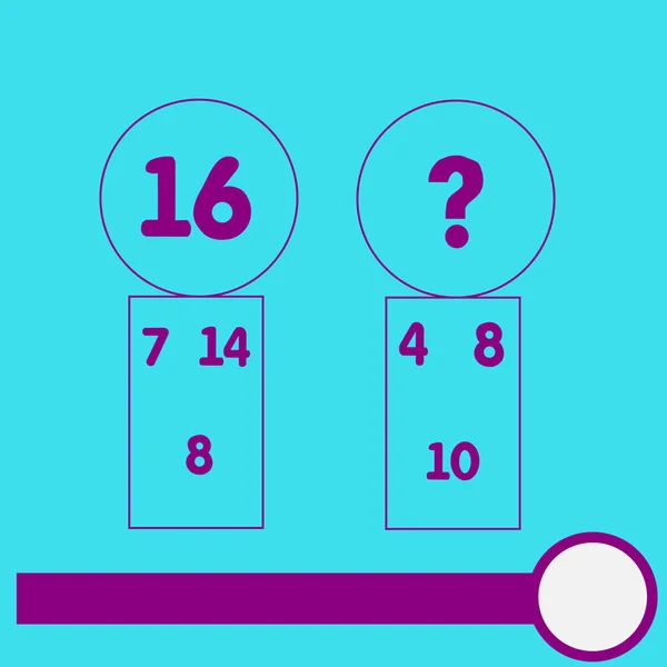 Counting games for kids and adults. Educational math game. Result. Crossword for social networks. Rebus. Riddle for the mind. Riddle with numbers.