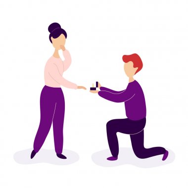 Erkek arkadaşı için evlilik teklifi yapma