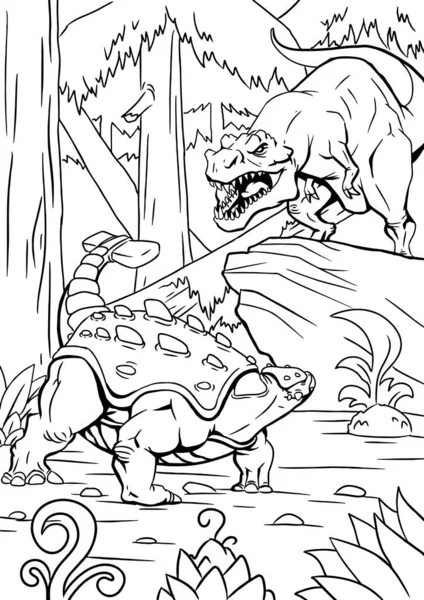 Dinossauro para Colorir – 47 Imagens Divertidas p/ Imprimir Grátis!   Dinosaurios para pintar, Libro de dinosaurios para colorear, Dinosaurio rex  dibujo