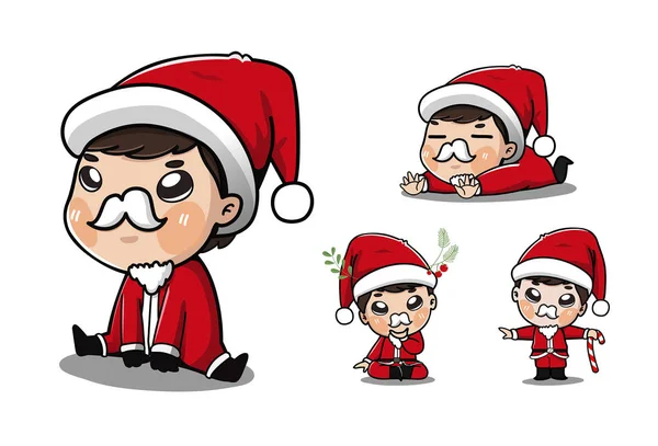 Papai Noel — Vetor de Stock