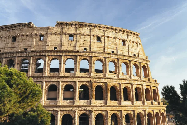 Rom-koliseum eller kolosseum-teater – stockfoto