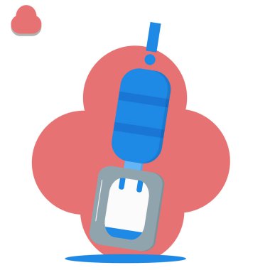  su sebili, şişelenmiş su ofisi ve ev illüstrasyon - v