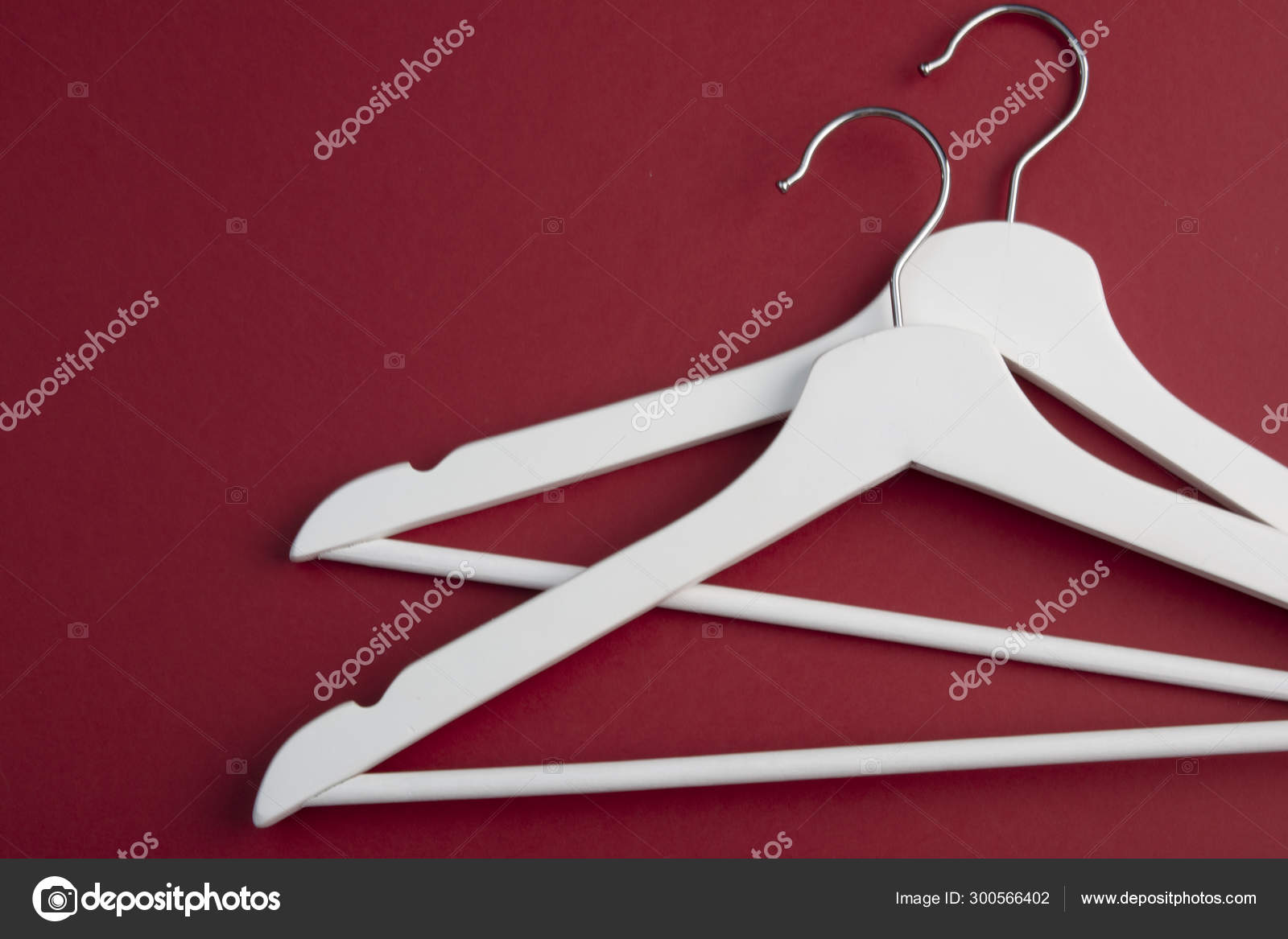 White Clothes Hangers for sale