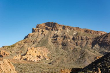 Volkanik aktivite birçok ilginç formları ile muhteşem manzara.