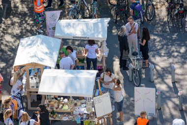 Ljubljana, Slovenya - 13 Eylül: Sıfır atık deposu Rifuzl'in resmi açılışı, 13 Eylül'de Ljubljana, Slovenya