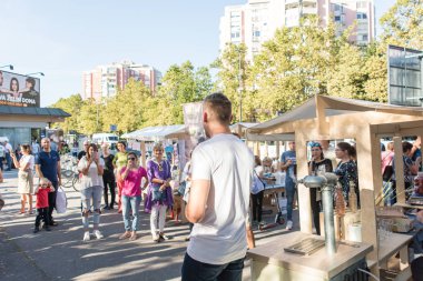 Ljubljana, Slovenya - 13 Eylül: Sıfır atık deposu Rifuzl'in resmi açılışı, 13 Eylül'de Ljubljana, Slovenya