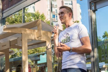 Ljubljana, Slovenya - 13 Eylül: Sıfır atık deposu Rifuzl'in resmi açılışı, 13 Eylül'de Ljubljana, Slovenya