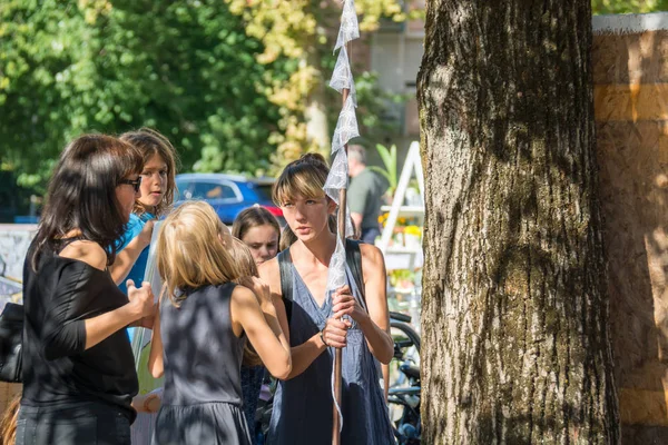 Ljubljana, Slovenia - September 13: Official opening of first Zero waste store Rifuzl, on September 13 in Ljubljana, Slovenia — Stock Photo, Image