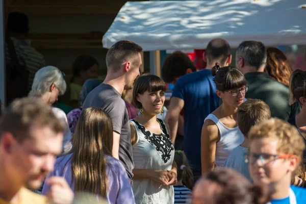 Ljubljana, Slovenia - September 13: Official opening of first Zero waste store Rifuzl, on September 13 in Ljubljana, Slovenia — Stock Photo, Image