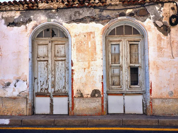 abandoned old town house in San Sebastian on La Gomera