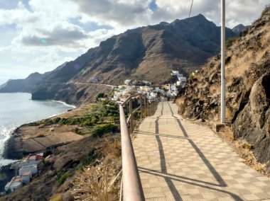 Igueste de San Andres Tenerife kuzeydoğusunda derin güzel bir yer  