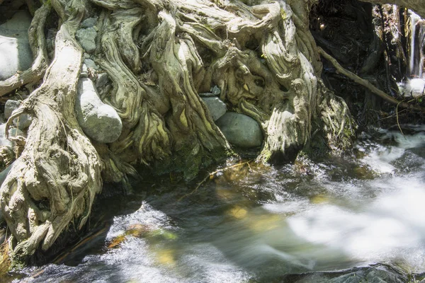 Водопады Милломериса на Кипре — стоковое фото