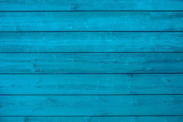 Mavi ahşap arka plan dokusu. Yatay plakalar, çubuklar