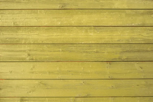 Текстура желтого деревянного фона. Горизонтальные доски, решетки — стоковое фото