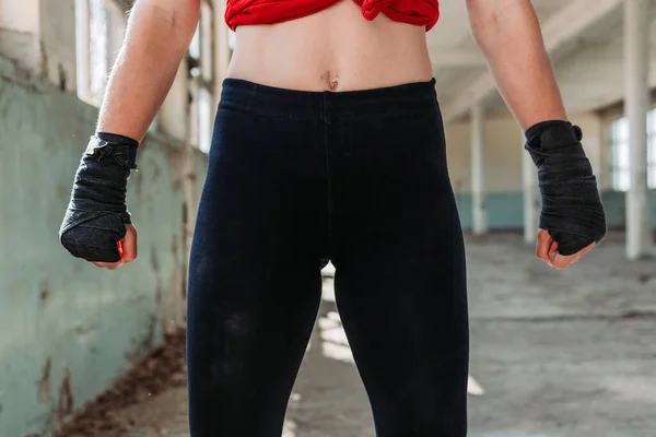 Partie Inférieure Corps Solide Forme Féminin Legging Noir Mode Fitness — Photo