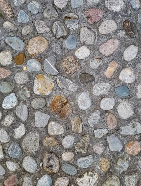 Taştan yapılmış yolun dokusu