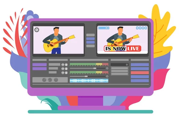 Canlı Akış Editörü Bilgisayar Programı