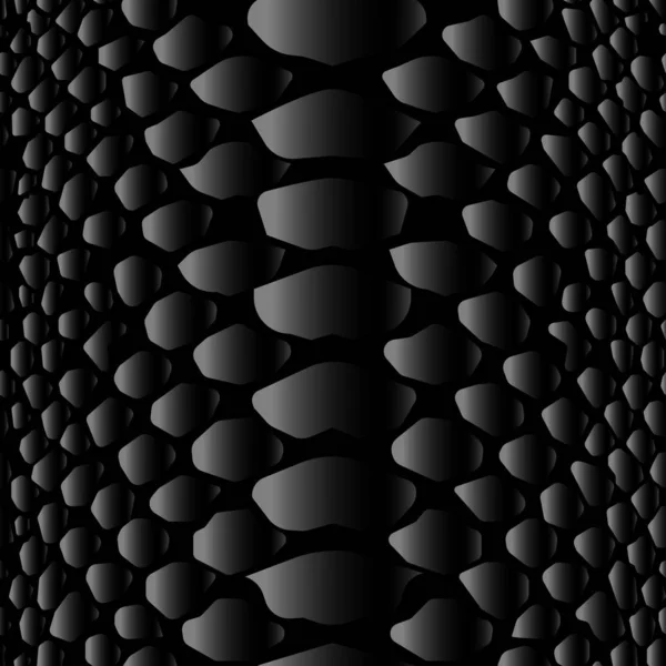 黒と灰色のヘビの肌シームレスなパターンこれは シームレスでインクの外観のためのグラデーションをフィーチャーした黒とグレーのリピートパターンです あなたは パッケージング またはあなたがそれを好きな方法でこのシームレスなパターンを楽しむことができます — ストック写真