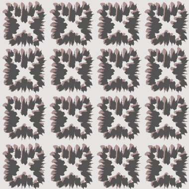 Kare fırça darbesi sorunsuz desen. Bu, fırça darbelerine sahip siyah, gri ve pembe tekrar desenidir. Eğer ambalaj, duvar kağıdı, arka plan ve daha bu desen keyfini çıkarabilirsiniz.