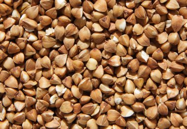 Fotoğraf premium karabuğday kabuğu çıkarılmış tane doku olarak gösterir.