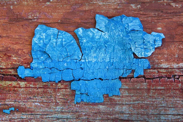 Die Oberfläche Der Alten Platte Mit Den Resten Der Farbe — Stockfoto